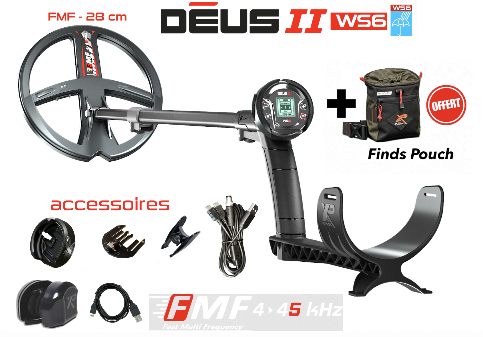 Casque sans fil DEUS 2 WSA 2 XL – Sud Ouest Détection